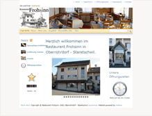 Tablet Screenshot of frohsinn-oberrohrdorf.ch